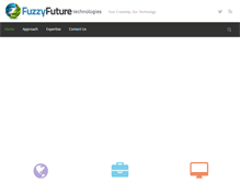 Tablet Screenshot of fuzzyfuture.com